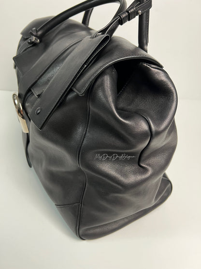 Delvaux Brillant XXL Top Handle Black 2018