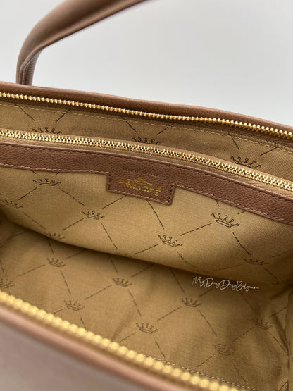 Delvaux Georges Top Handle Taupe 2004