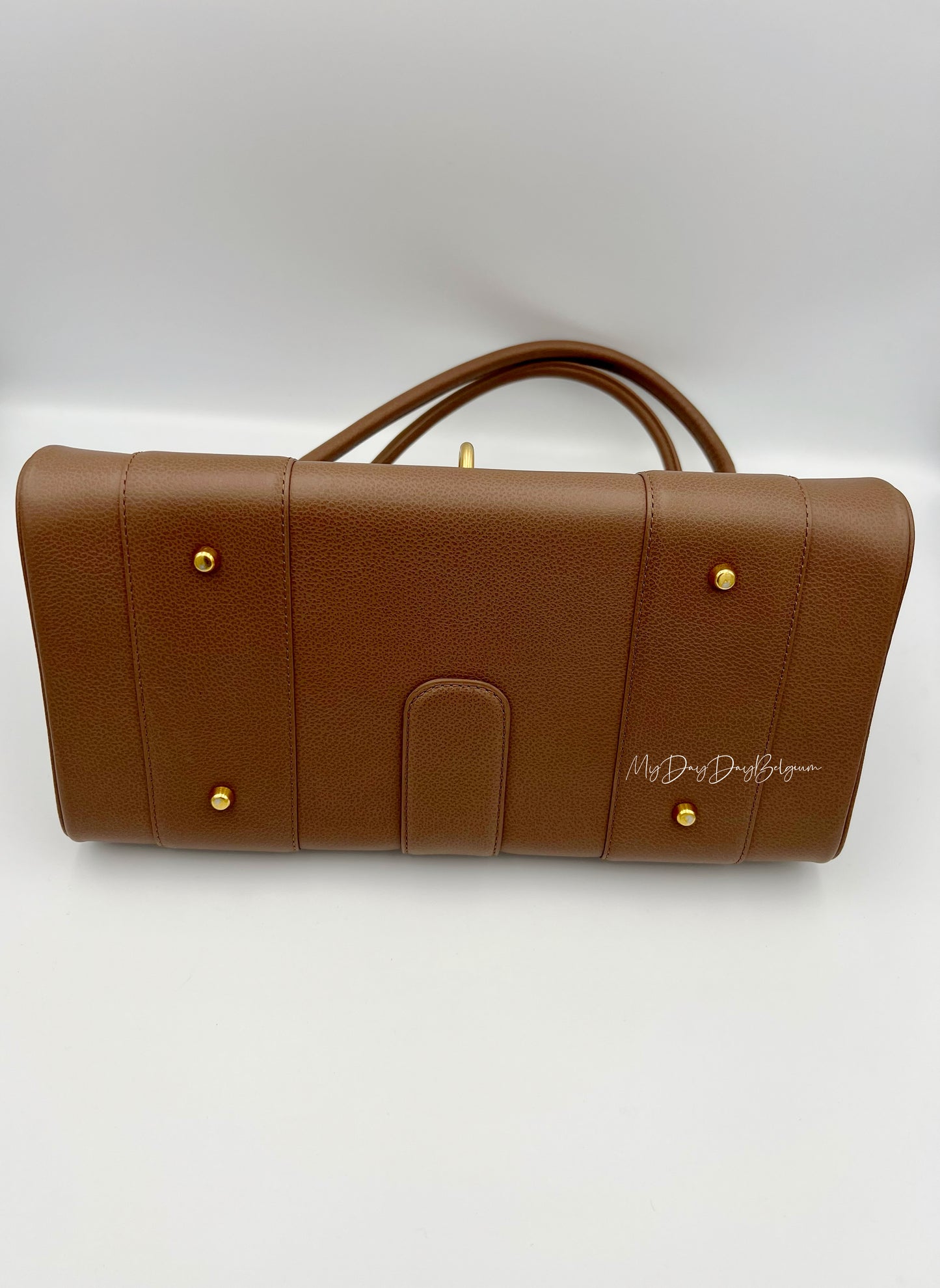 Delvaux Georges Top Handle Taupe 2004