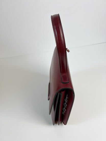 Delvaux Vintage Top Handle Red 1977