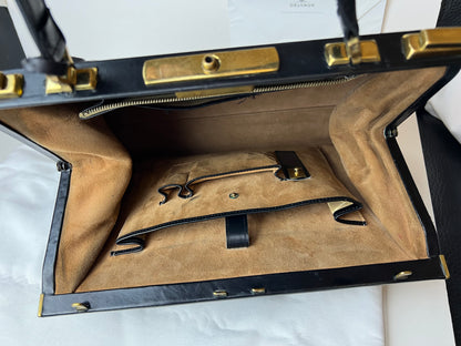 Delvaux Vintage Top Handle Black 1963