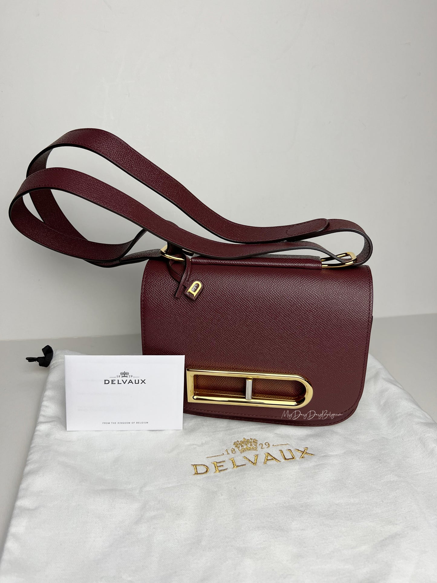 Delvaux Lingot in rosewood