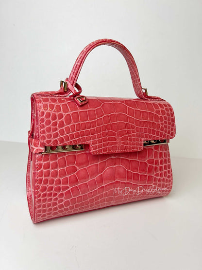 Delvaux Tempête Top Handle Pink 2017
