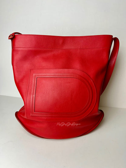 Delvaux Le Pin Crossbody / Shoulder Bag Red 2021