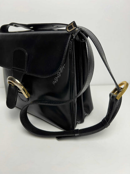 Delvaux Festival Crossbody / Shoulder Bag Black 1971