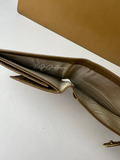 Delvaux Leadership + Wallet Top Handle Camel 1958