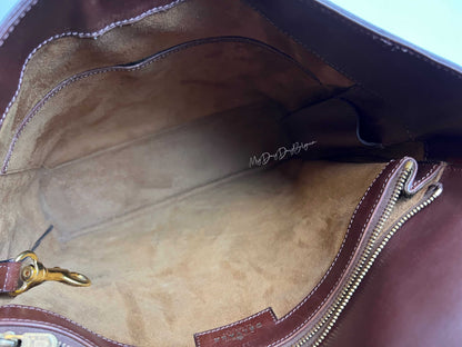 Delvaux Vintage Crossbody / Shoulder Bag Brown 1993