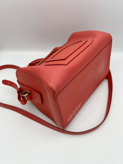 Delvaux Louise Boston PM top handle crossbody bag allure 2015