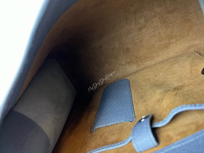 Delvaux Vintage Crossbody / Shoulder Bag Grey 1990's