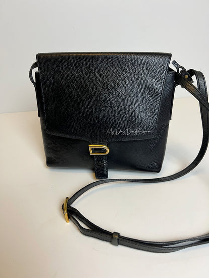 Delvaux Vintage Crossbody / Shoulder Bag Black 1980's