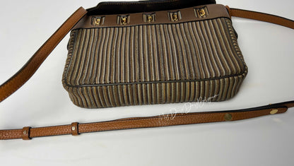 Delvaux Gamay Crossbody / Shoulder Bag Brown - Multicolour 1989
