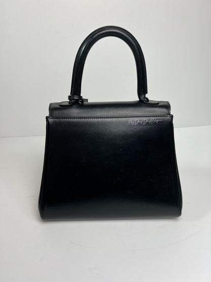 Delvaux Brillant Top Handle Black 1970's
