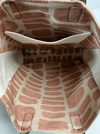 Upcycled Delvaux Tote Bag