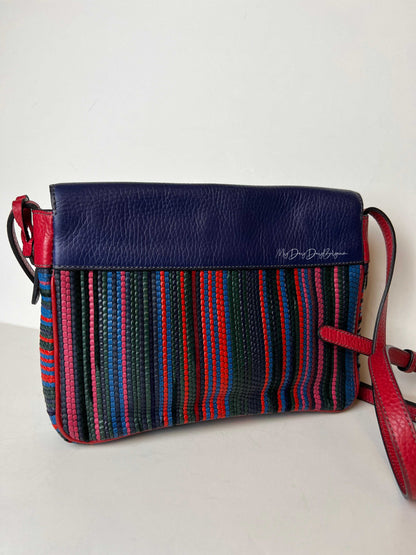 Delvaux Gamay Crossbody / Shoulder Bag Red - Multicolour 1989