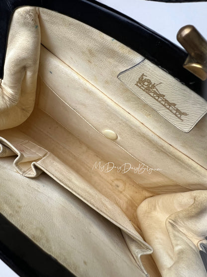 Delvaux Vintage Crossbody / Shoulder Bag White 1957