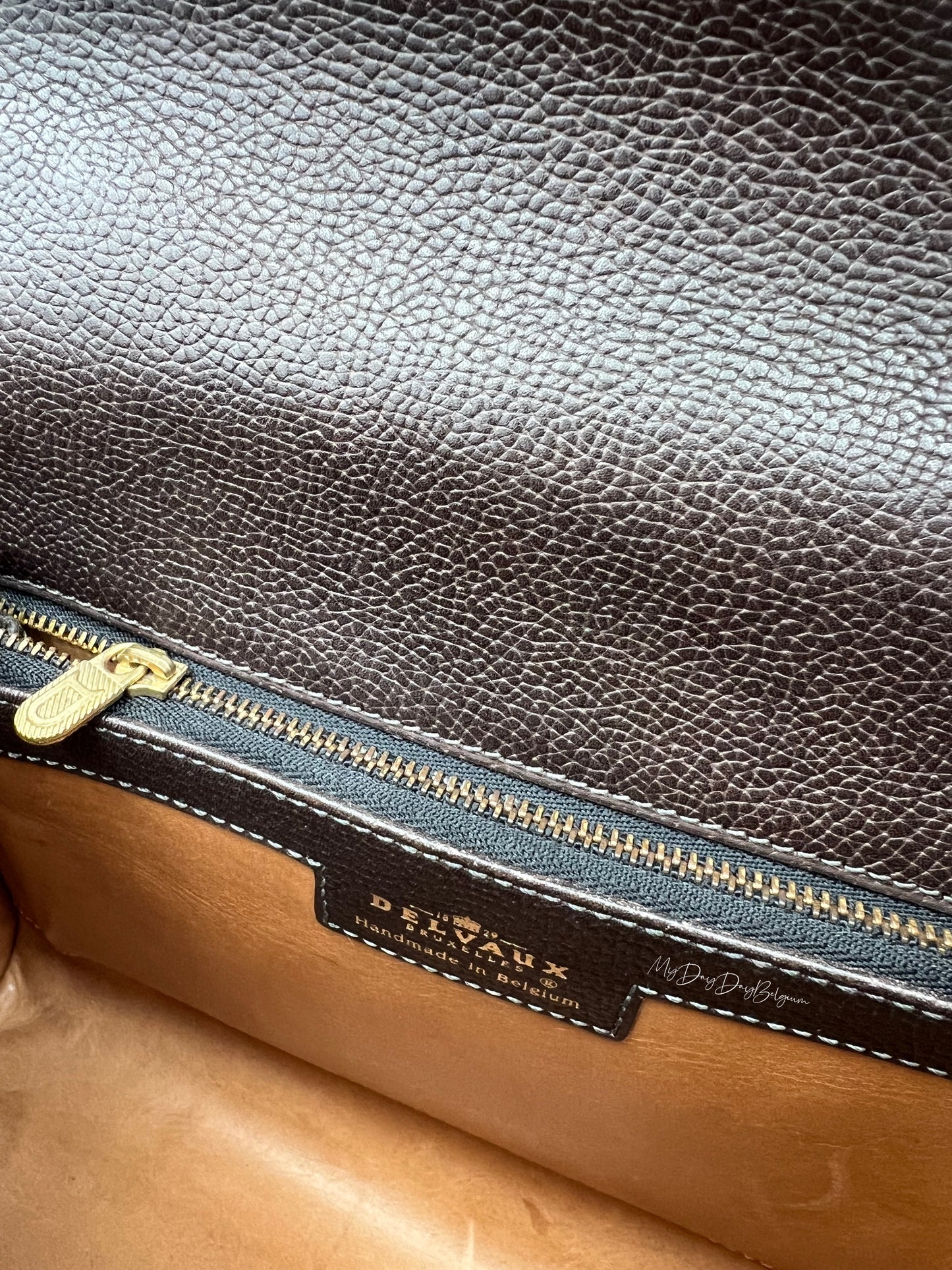 Delvaux Brillant PM in brown 1996