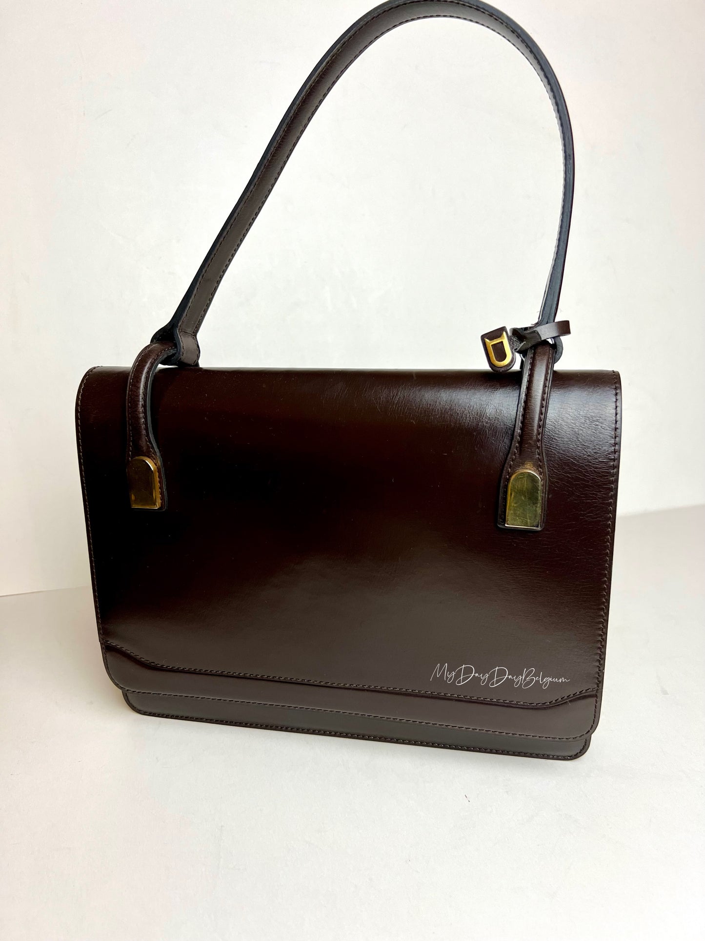 Delvaux vintage top handle 1970's