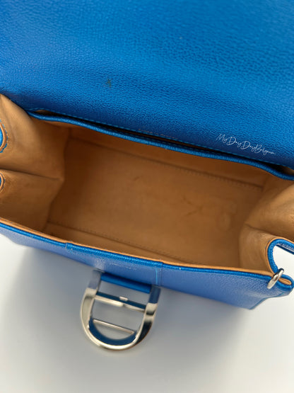 Delvaux Brillant handbag in electric blue