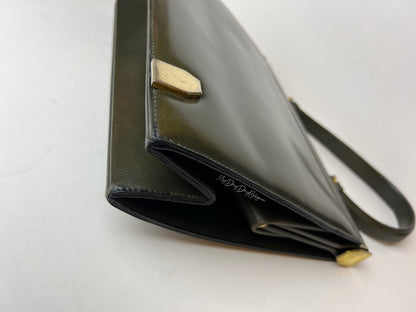 Delvaux Mon Grand Bonheur Top Handle Bronze / Green 1959