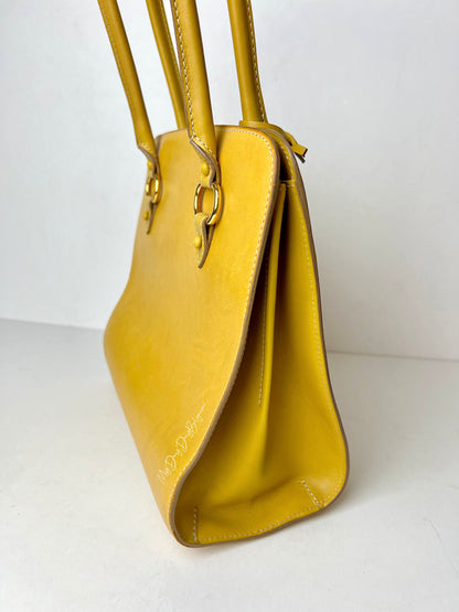 Delvaux Sepia top handle bag 1990s