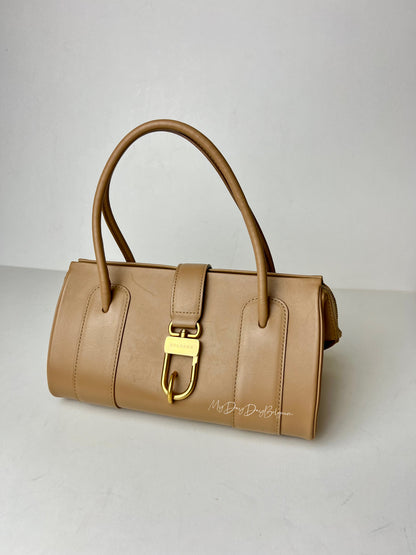 Delvaux Georges Top Handle Taupe 2004