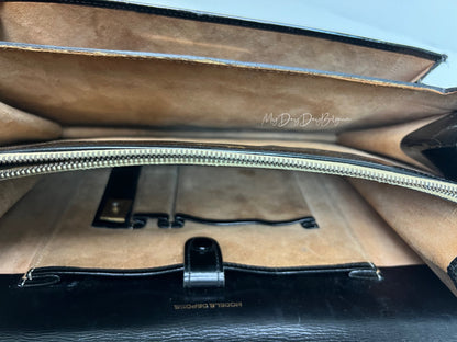 Delvaux Vintage Top Handle Black 1960's
