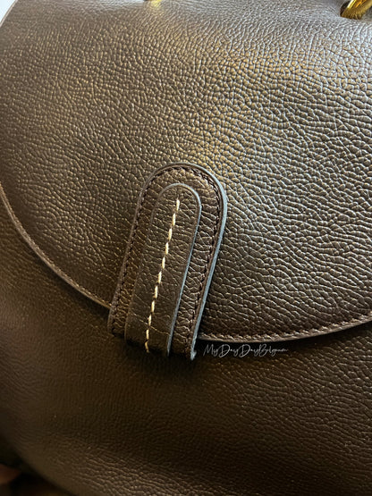 Delvaux Vintage Crossbody / Shoulder Bag Brown 1990's