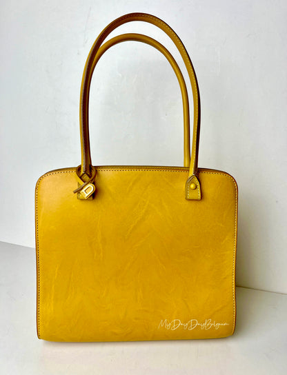 Delvaux Sepia top handle bag 1990s