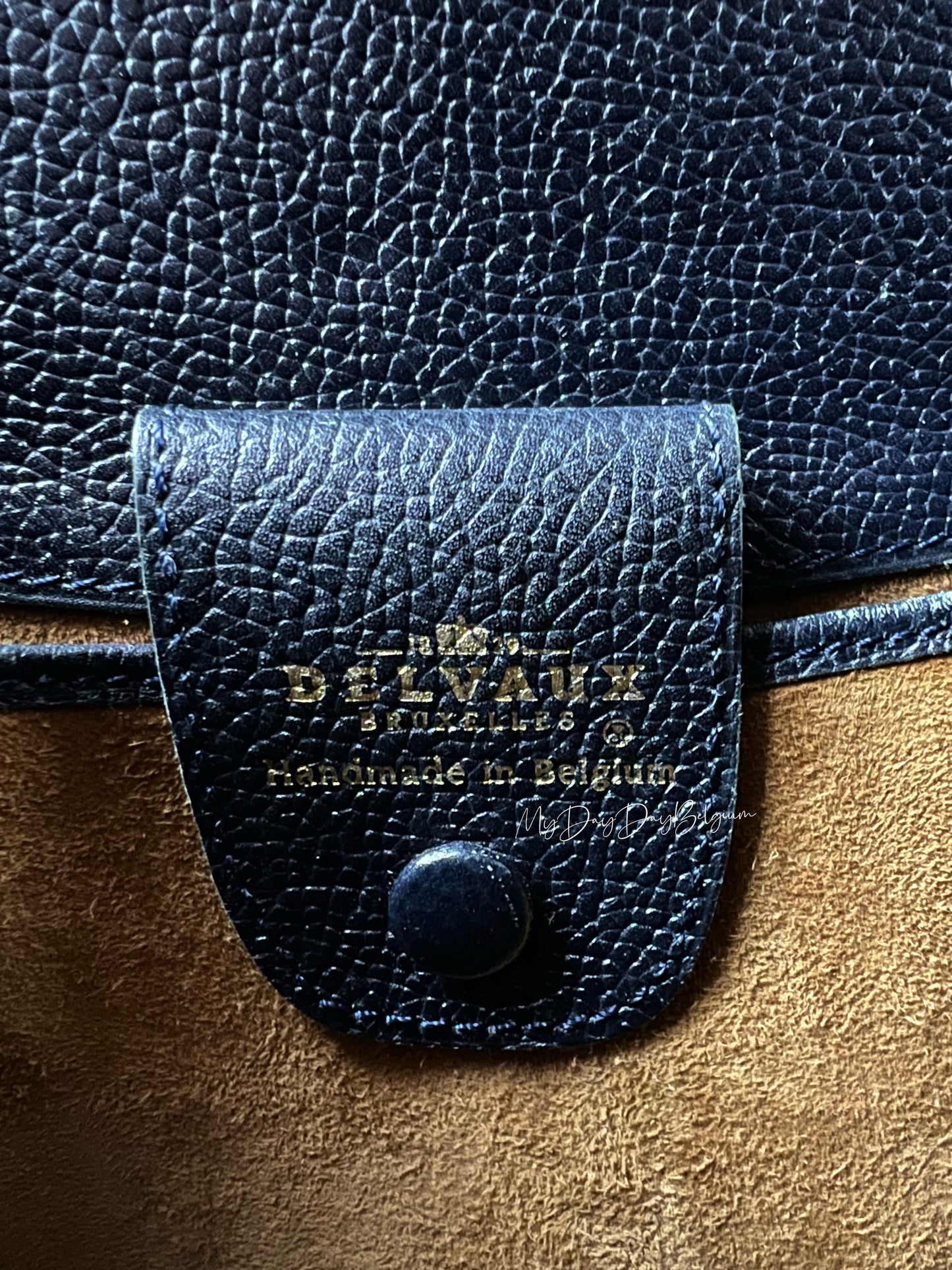 Delvaux vintage top handle bag 1992