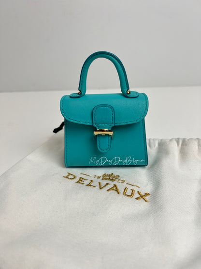 Delvaux Vintage Brillant Miniature Blue Tiffany 2010