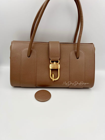 Delvaux Georges Top Handle Taupe 2004