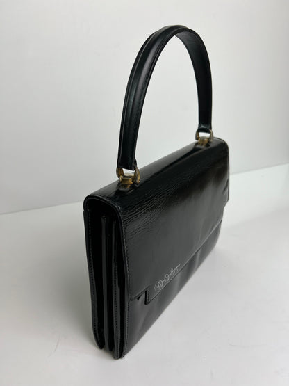 Delvaux Vintage Top Handle Black 1960's