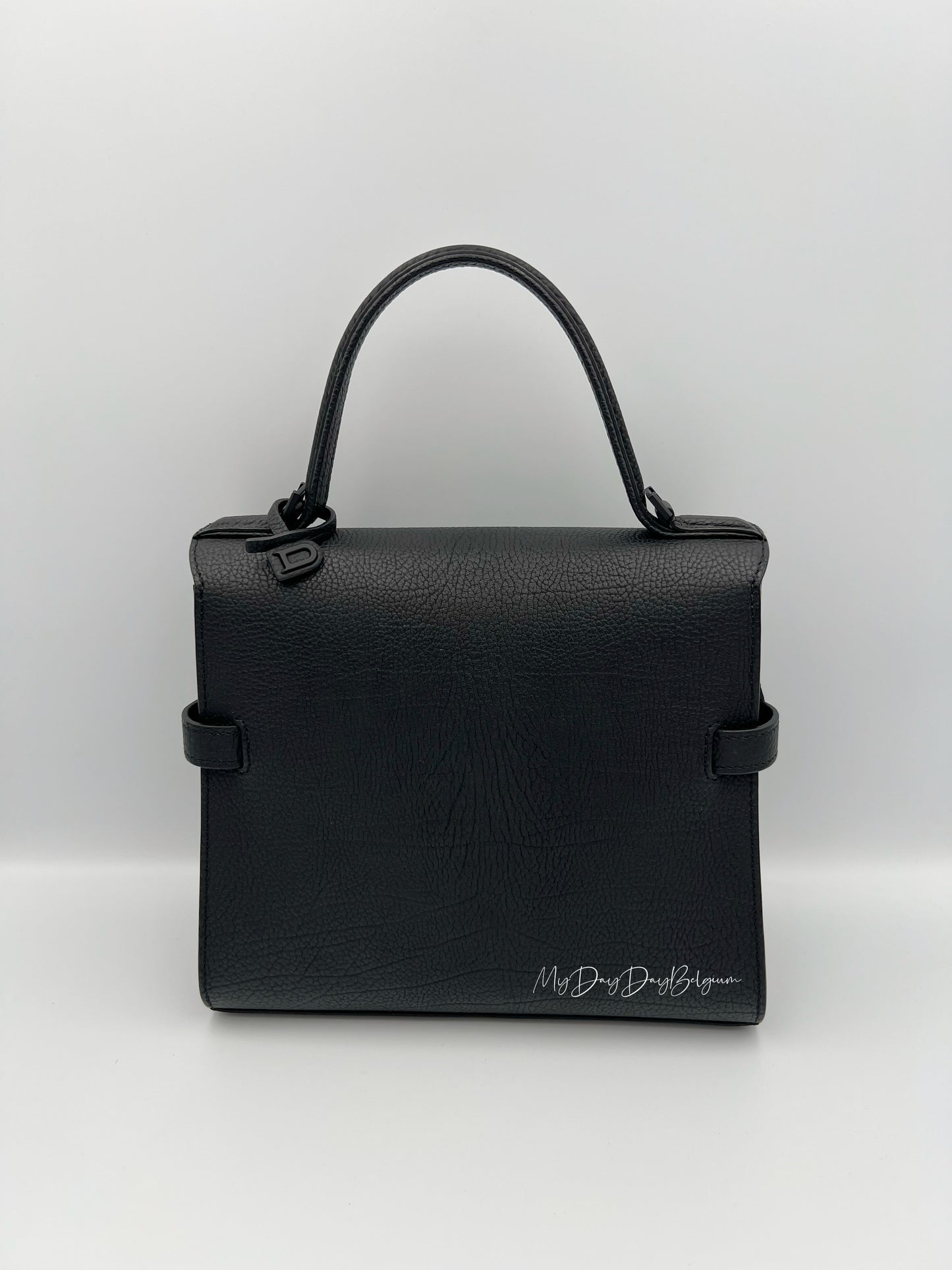 Delvaux Tempête PM so black limited edition crispy calf 2022