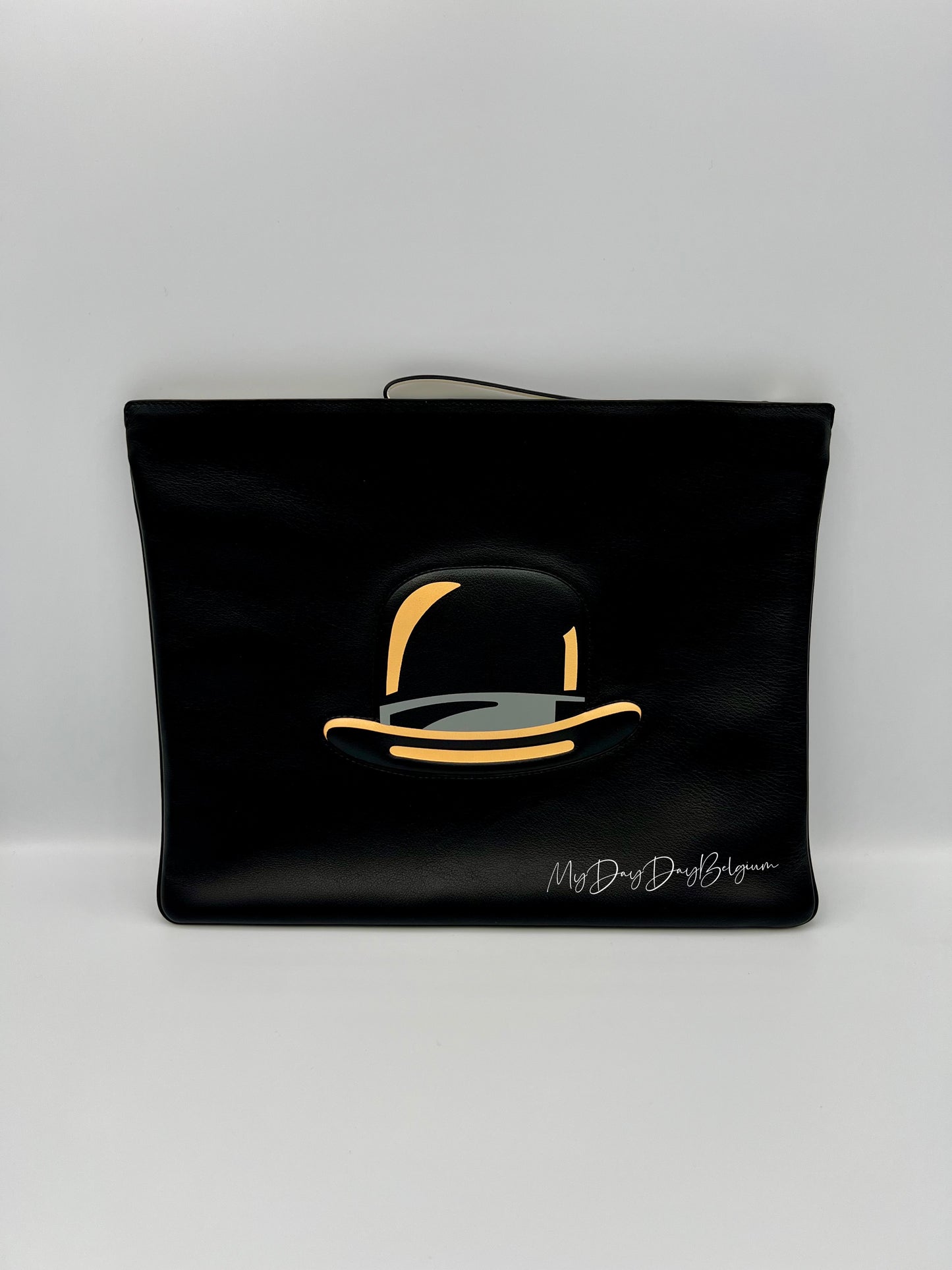 Delvaux Magritte Masquée pouch 2015