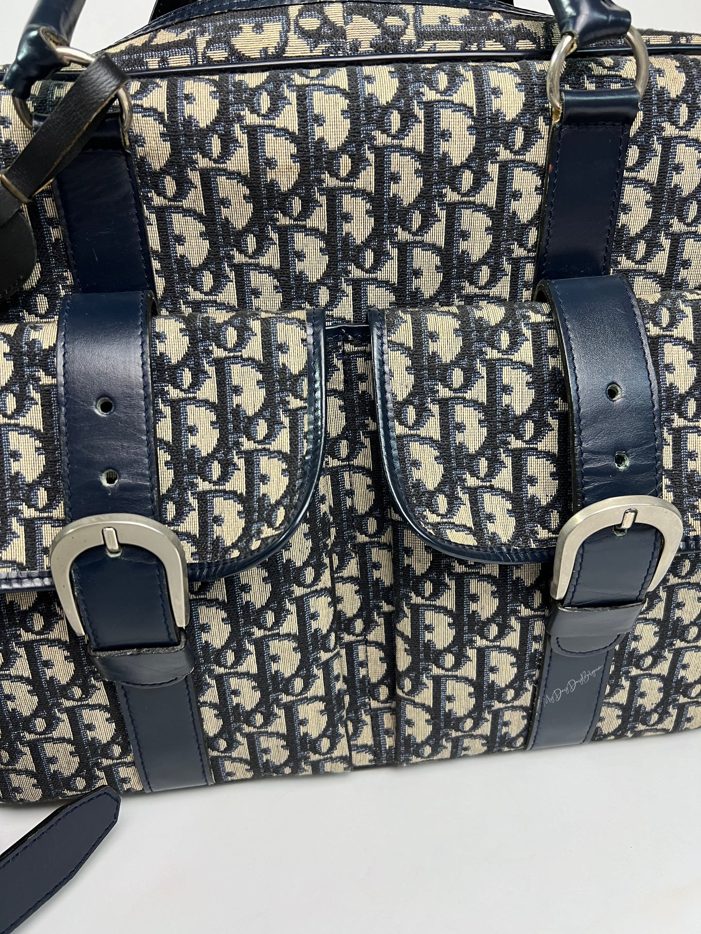 Dior monogram canvas travel bag