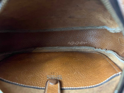 Delvaux Vintage Special Edition Crossbody / Shoulder Bag Brown 1985