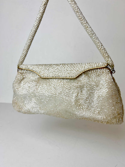 Delvaux Vintage Top Handle Nacre 1960's