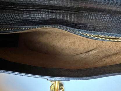 Delvaux Vintage Top Handle Black 2000's