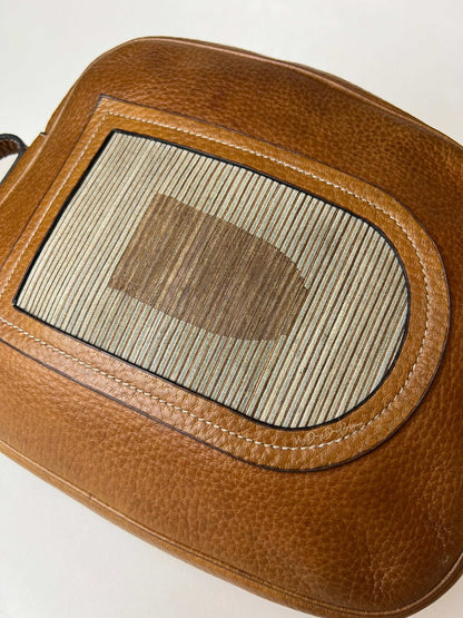 Delvaux Vintage Special Edition Crossbody / Shoulder Bag Brown 1985