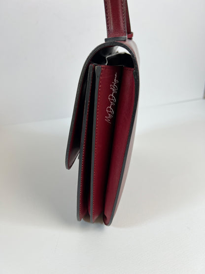 Delvaux Vintage Top Handle Red 1977