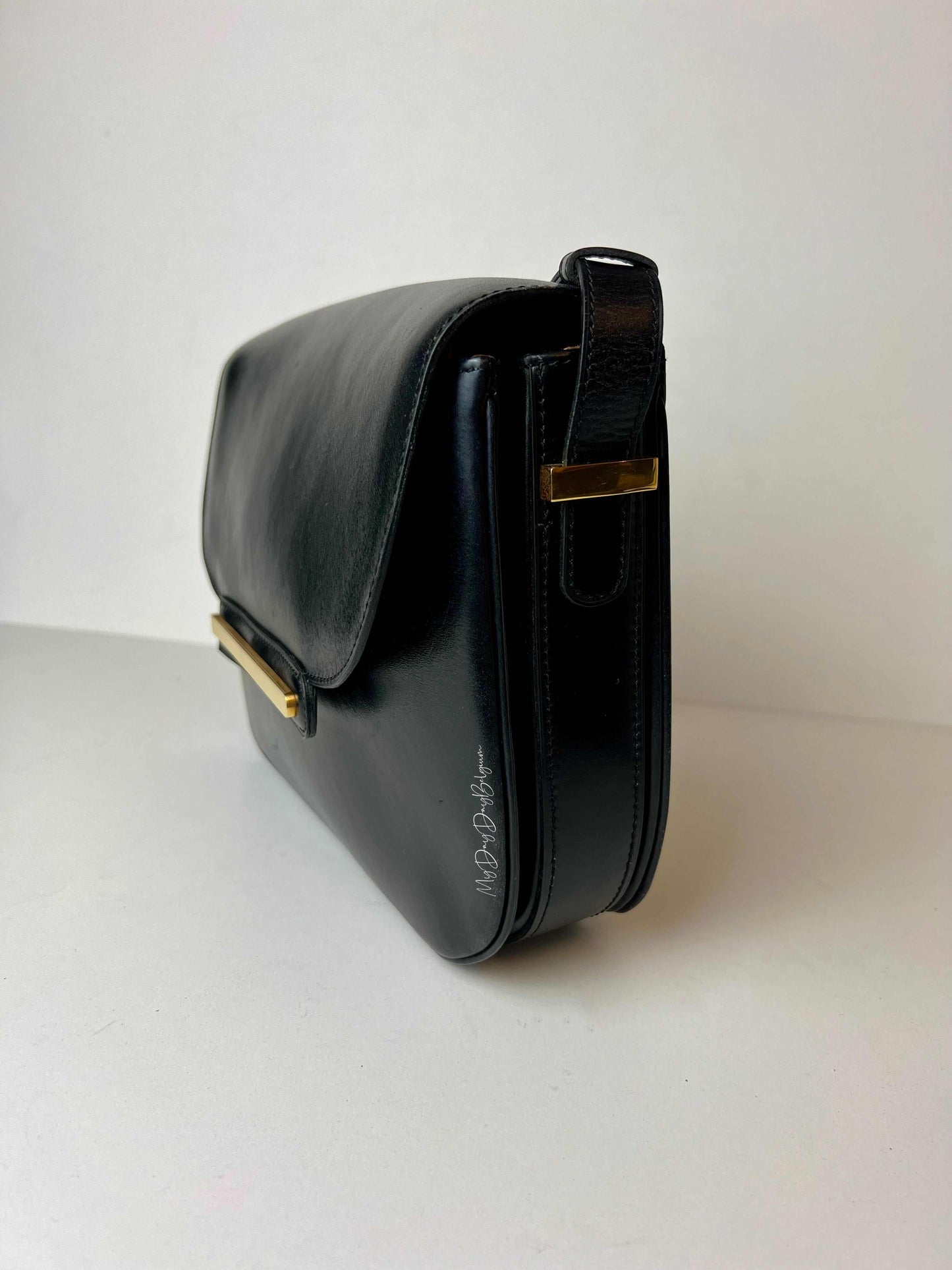 1980’s Delvaux crossbody black