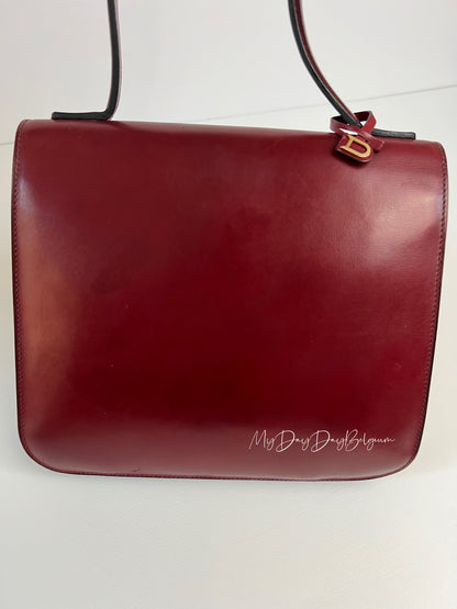 Delvaux Vintage Top Handle Red 1977