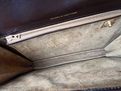Delvaux Vintage Top Handle Brown 1967