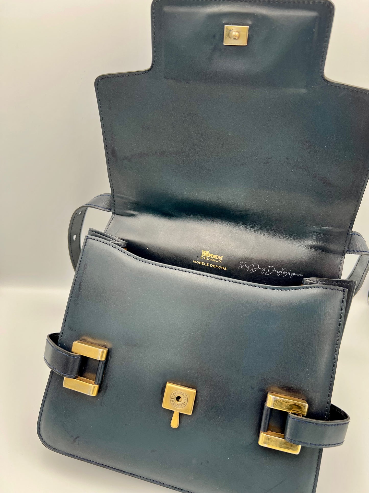 Vintage Delvaux Xylophone Crossbody 1973