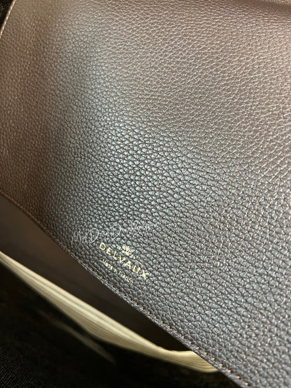 Delvaux D to D Tote Shoulderbag Black / Grey / White 2018