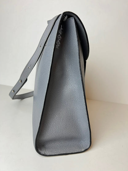 Delvaux Vintage Crossbody / Shoulder Bag Grey 1990's