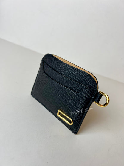 Delvaux Cardholder Vagabond - Black 2024