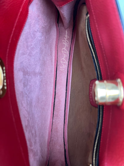 Delvaux Vintage Pochette Red 1996