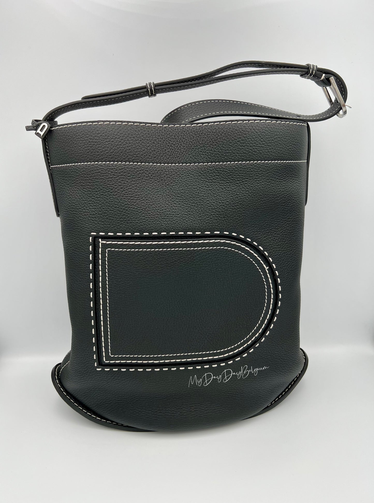 Delvaux Pin Taurillon surpiqué