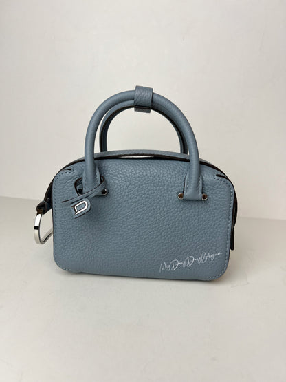 Delvaux Cool Box Crossbody / Shoulder Bag Blue Pacifique 2022